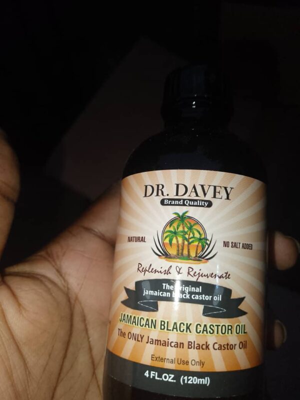 Dr Davey Jamaican Black Castor Oil - 4 Oz.